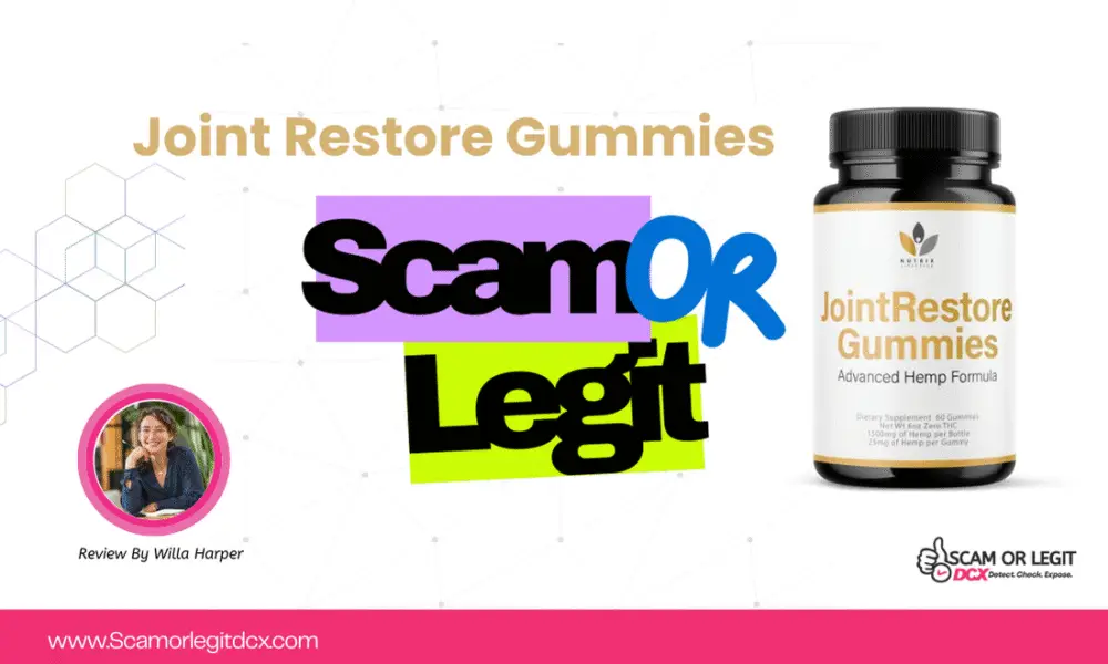 Is Joint Restore Gummies a Scam or Legit? 2025 Honest Review Joint Restore Gummies