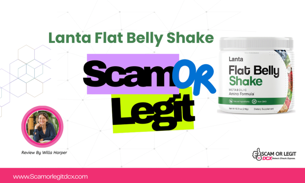 Is Lanta Flat Belly Shake a Scam or Legit? 2025 Honest Review Lanta Flat Belly Shake